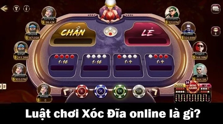 Quy tắc xóc đĩa online là gì?